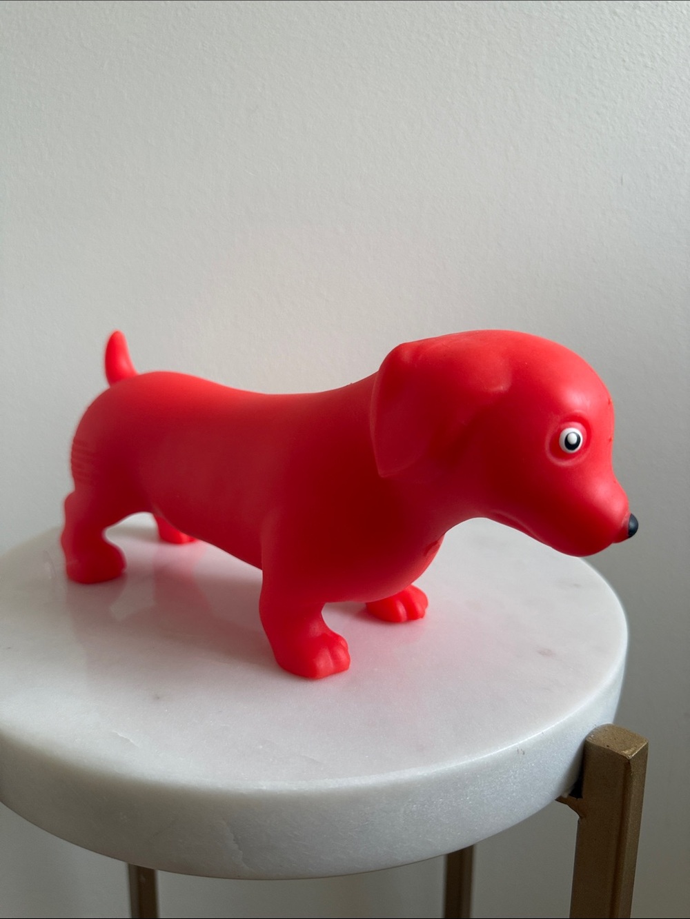 Sunny Days Squeeezy Dachshund Dog - Red